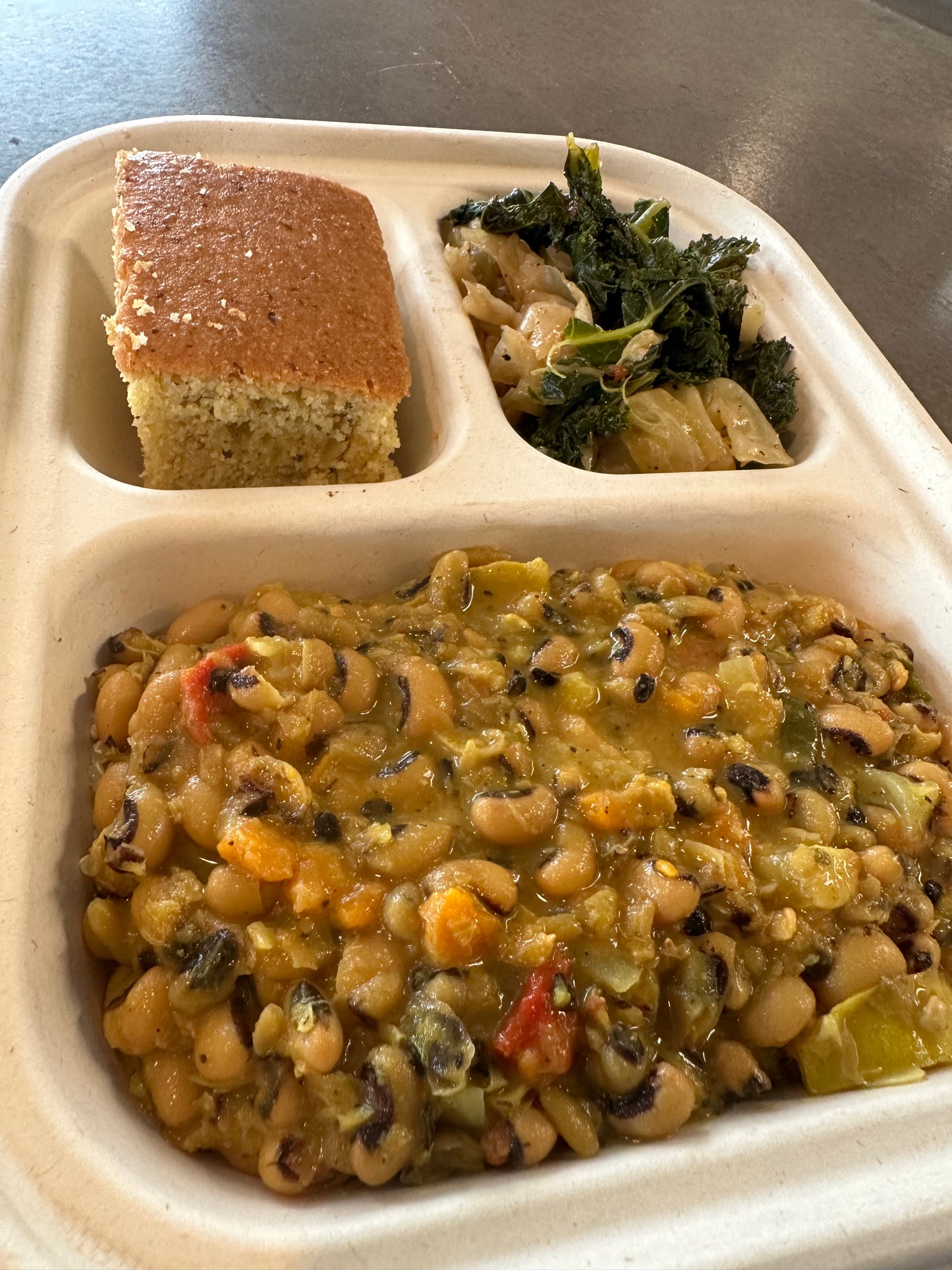 I-tal Blackeye stew Meal