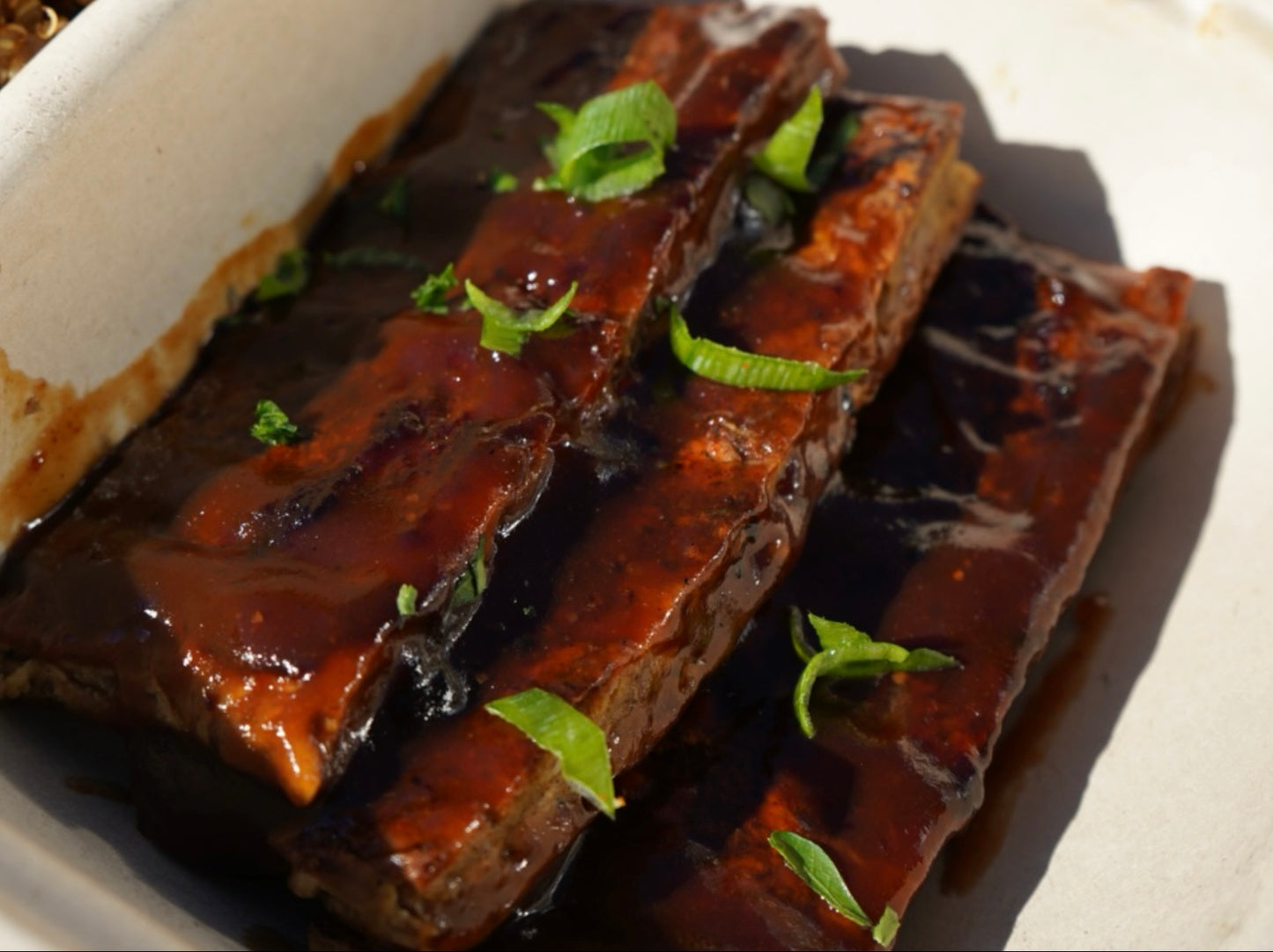 Jackfruit ribs